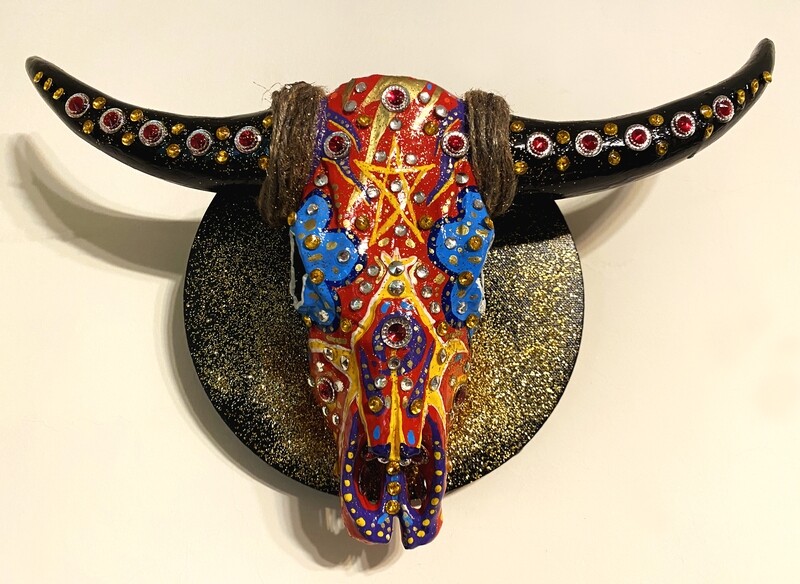 【ONE-OFF】666 La Calavera Minotaur Wall Art