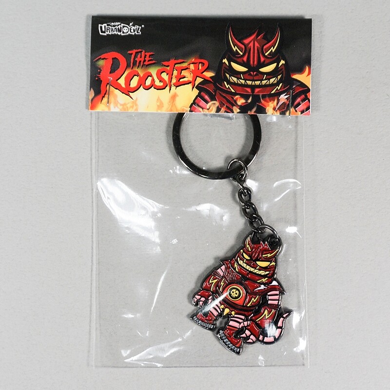 Urban Devil - The Rooster Metal Keychain Limited Edition