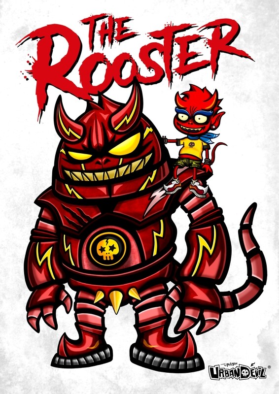 Urban Devil - The Rooster Poster Ver.1