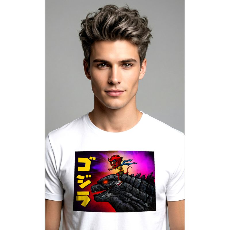 Godzilla and Urban Devil - Women's &amp; ‎Men's Graphic Tees New Arrivals