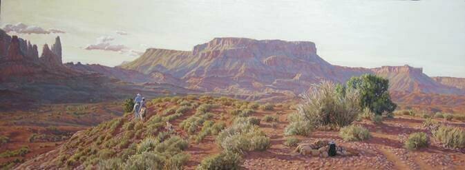 Morning Ridge, Fisher Towers