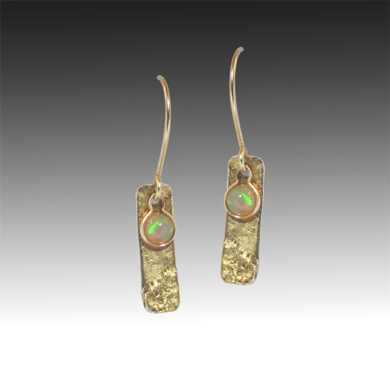 Western Skies Opal Earrings