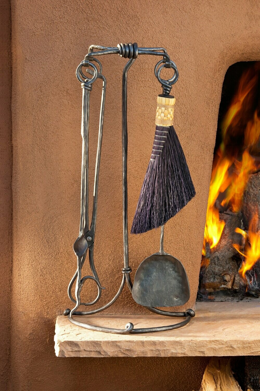 4 Tool Fireplace Set