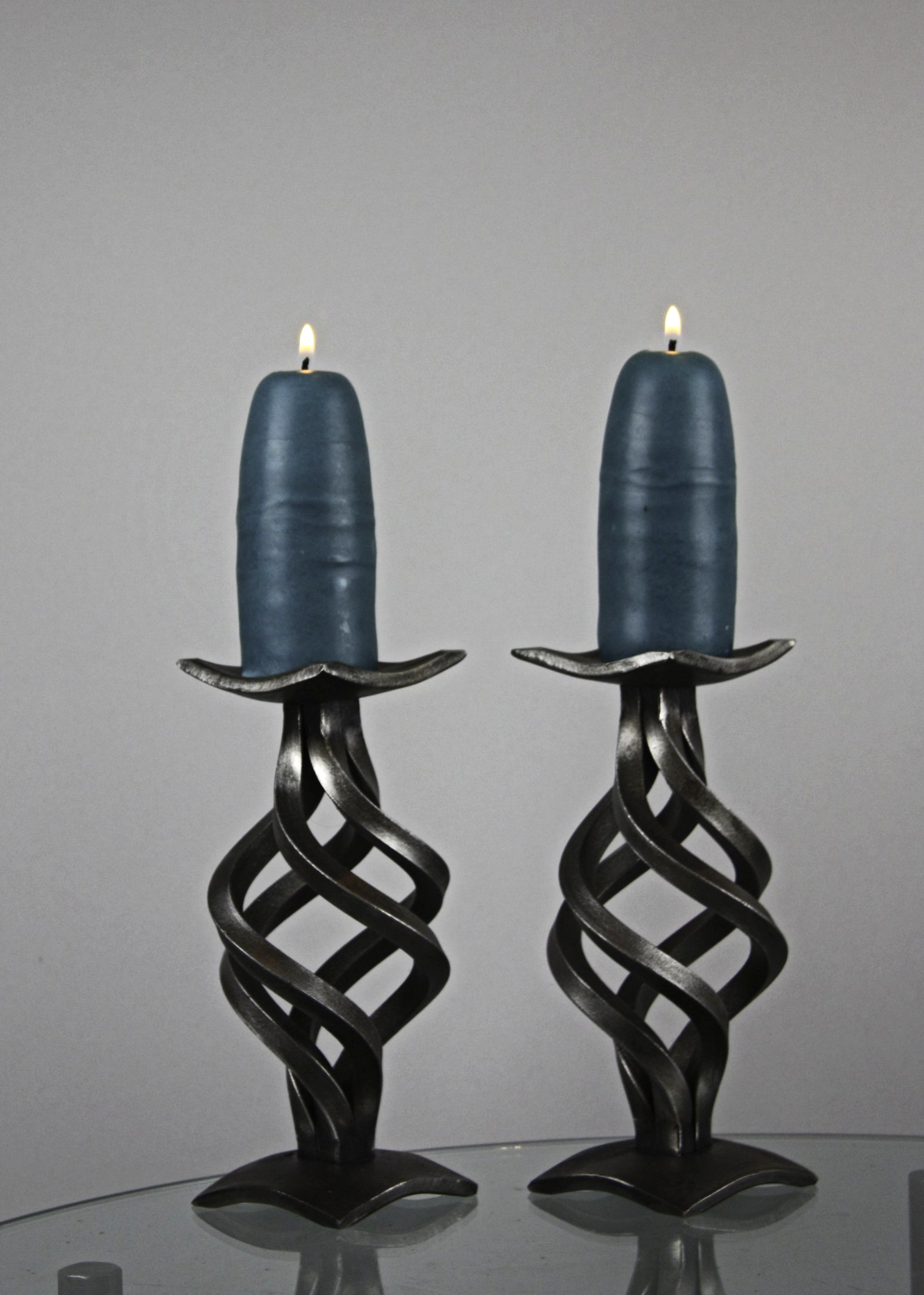 Swirl Candlesticks