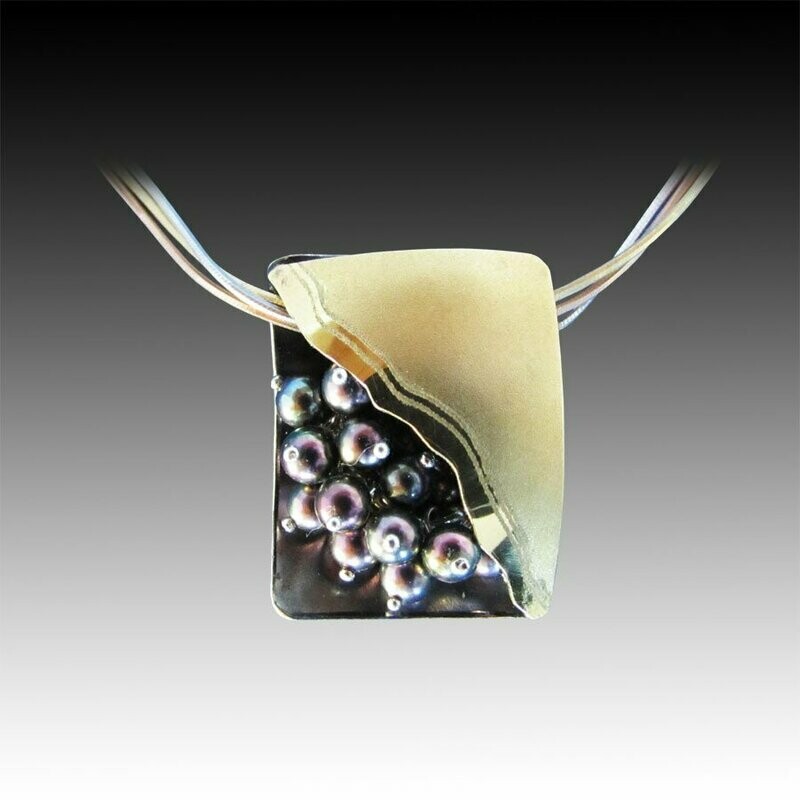 Distant Planets Pearl Necklace