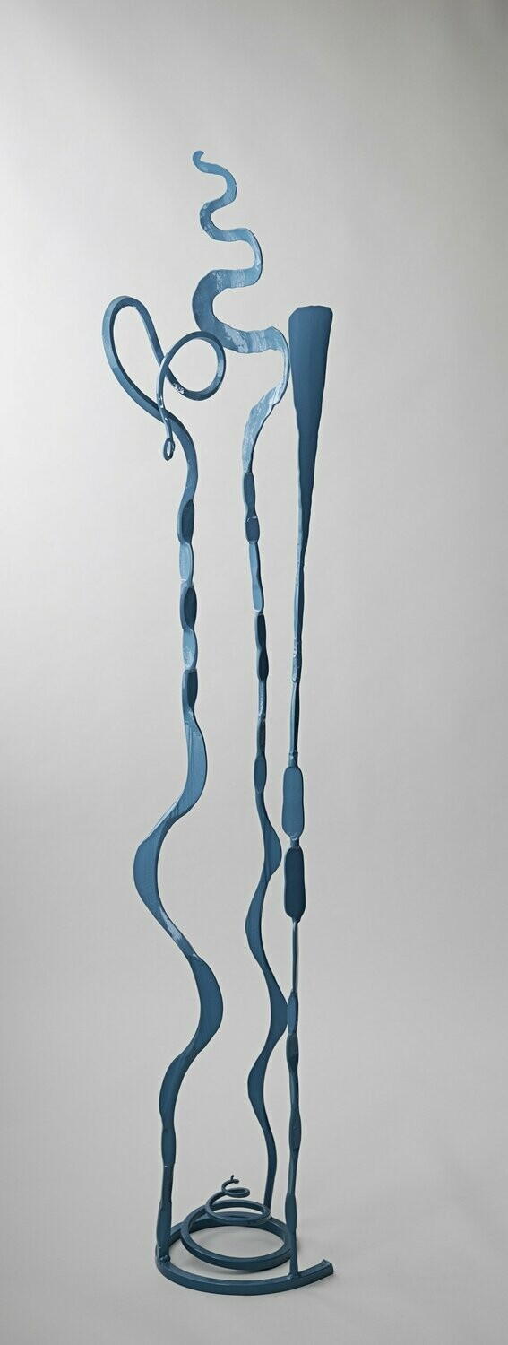 6 Foot Turquoise Bloom
