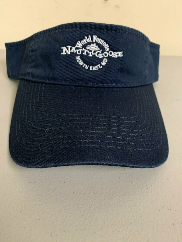 Visors - in Goose Blue, Tan and White