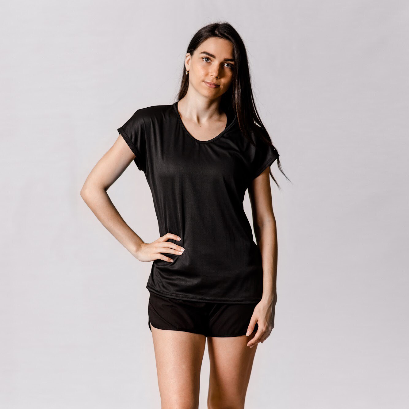 Blusa Negra Relaxed Fit