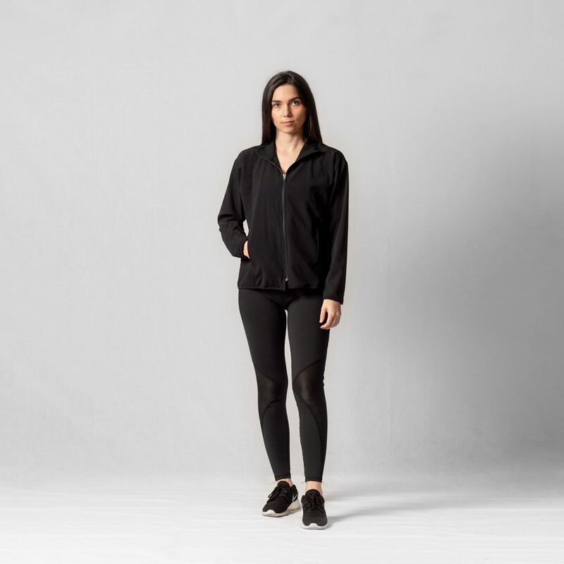 Rompevientos Negro De Mujer