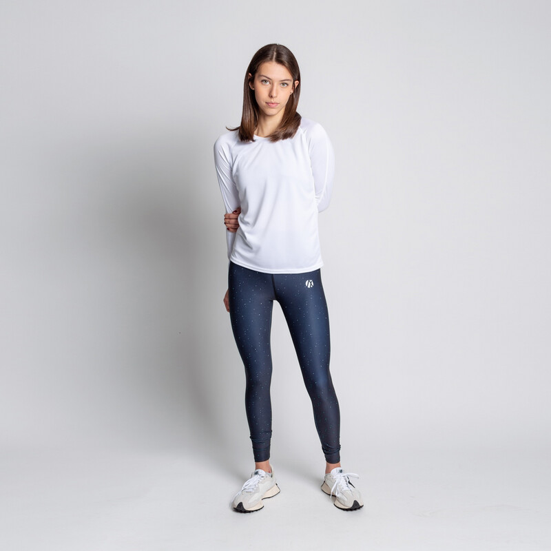 Blusa SPF Manga Larga Blanca