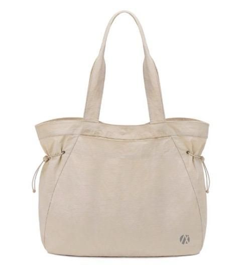 Gym Tote Bag - Bolsa Gym Tote Bag - Bolsa, Color: Beige