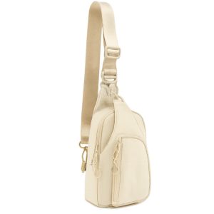 Cross Body Bag Hidratación, Color: Beige