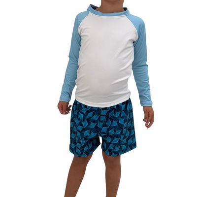 Pantaloneta Manta rayas