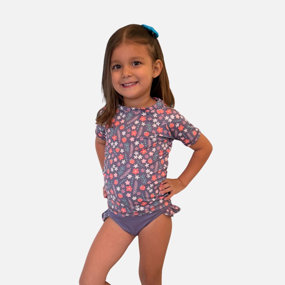 Calzoneta Dos Piezas - Flores Calzoneta Dos Piezas - Flores