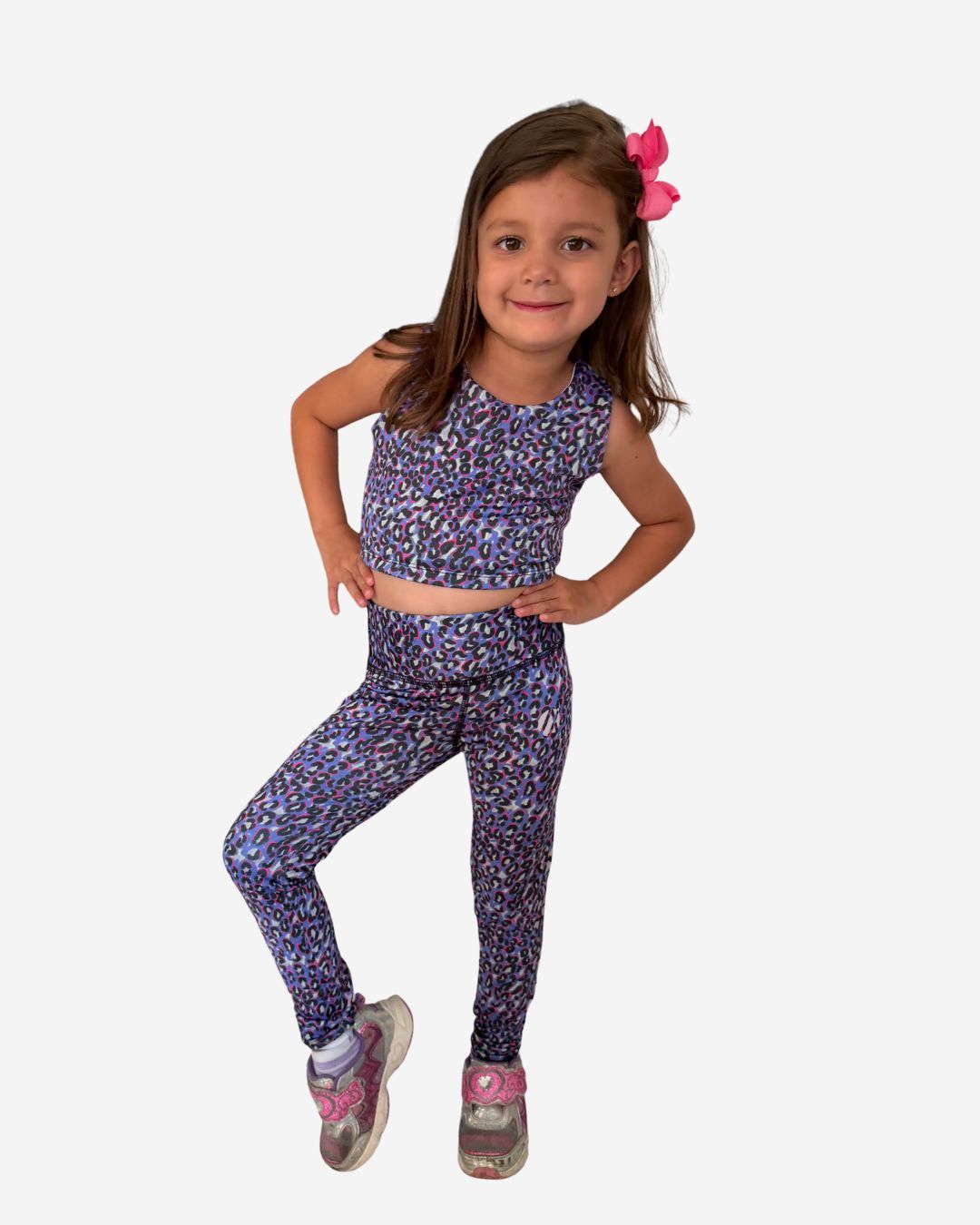 Leggings - Animal Print Negro