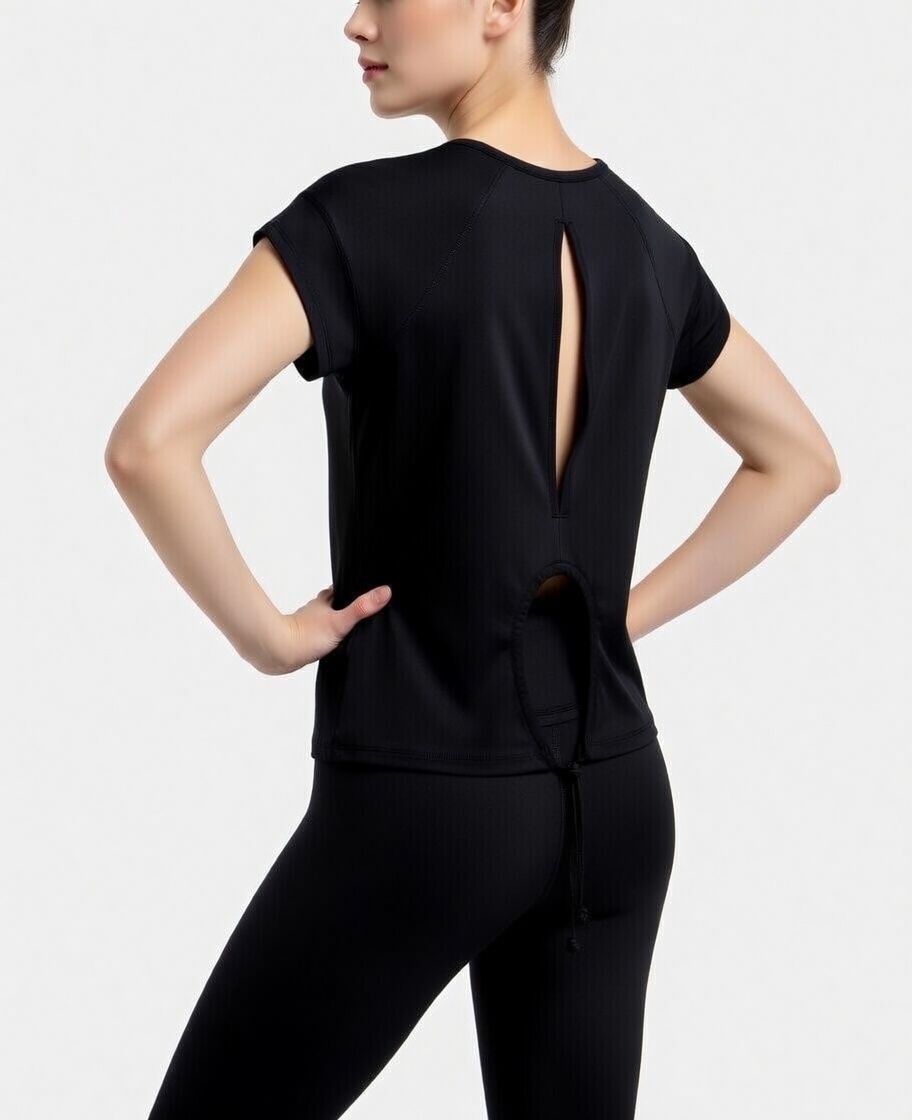 Blusa con Cinta Trasera