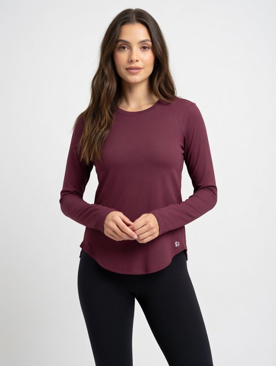 Blusa Manga Larga Espalda Abierta