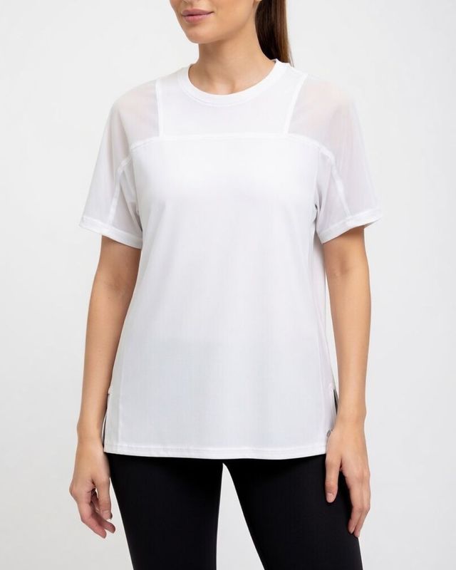 Blusa Manga Corta Mesh Blusa Manga Corta Mesh