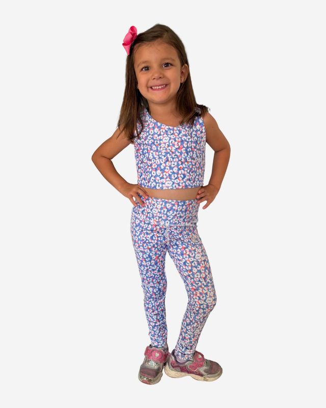 Top - Animal Print Blanco