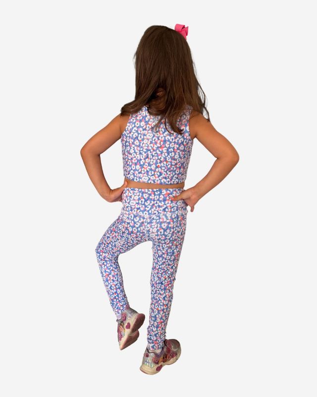 Leggings - Animal Print Blanco
