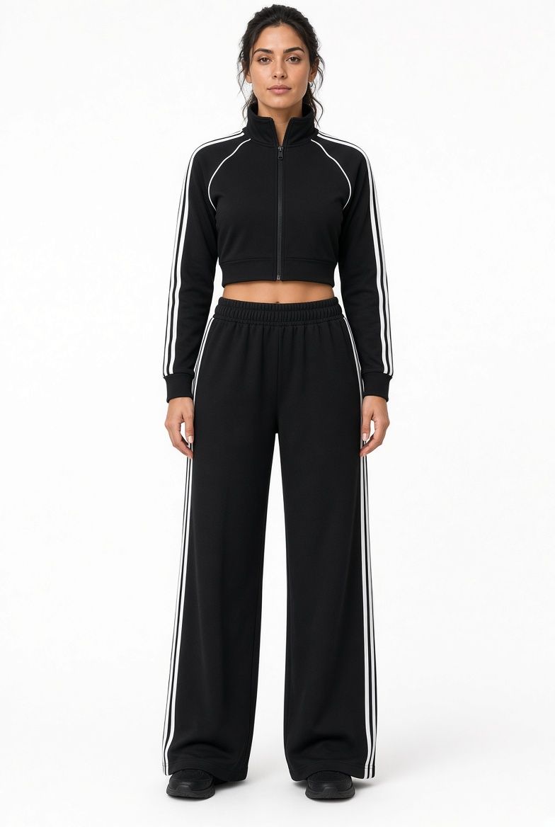 Set Lineas Dobles Negro Set Lineas Dobles Negro