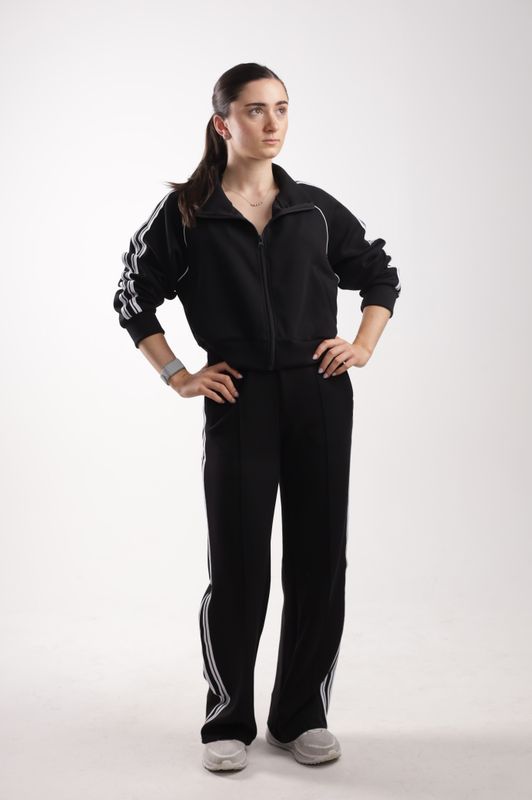 Set Lineas Dobles Negro Set Lineas Dobles Negro