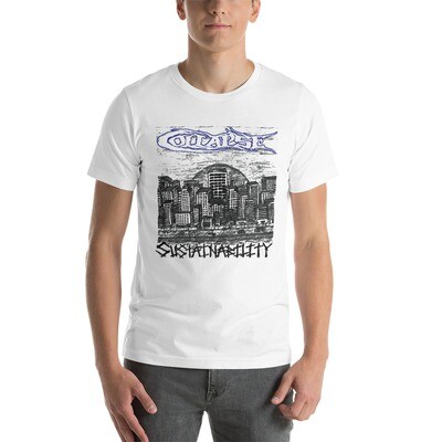 Collapse - Sustainability T-Shirt White - One Sided