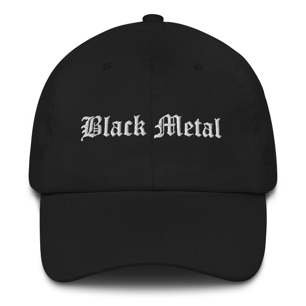 Black Metal Hat