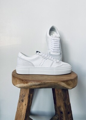 Copenhagen Leather Mix White Sneaker CPH689