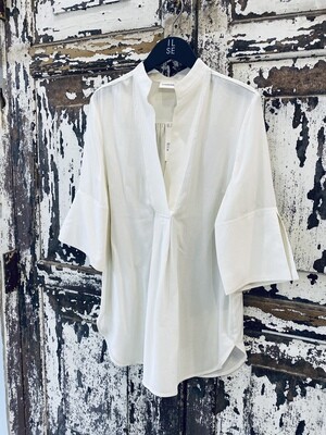 By Malene Birger Flayia Blouse Offwhite Q70768003