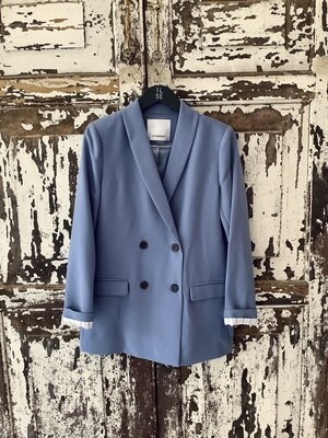 Co'couture Vola Oversized Blazer blauw 90082-w22