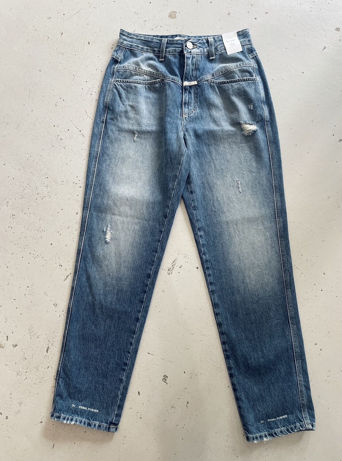 Closed Pedal Pusher Jeans Blauw C88002-15E-4P.
