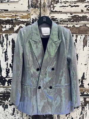 Co'couture Alice sequin blazer groen 30049