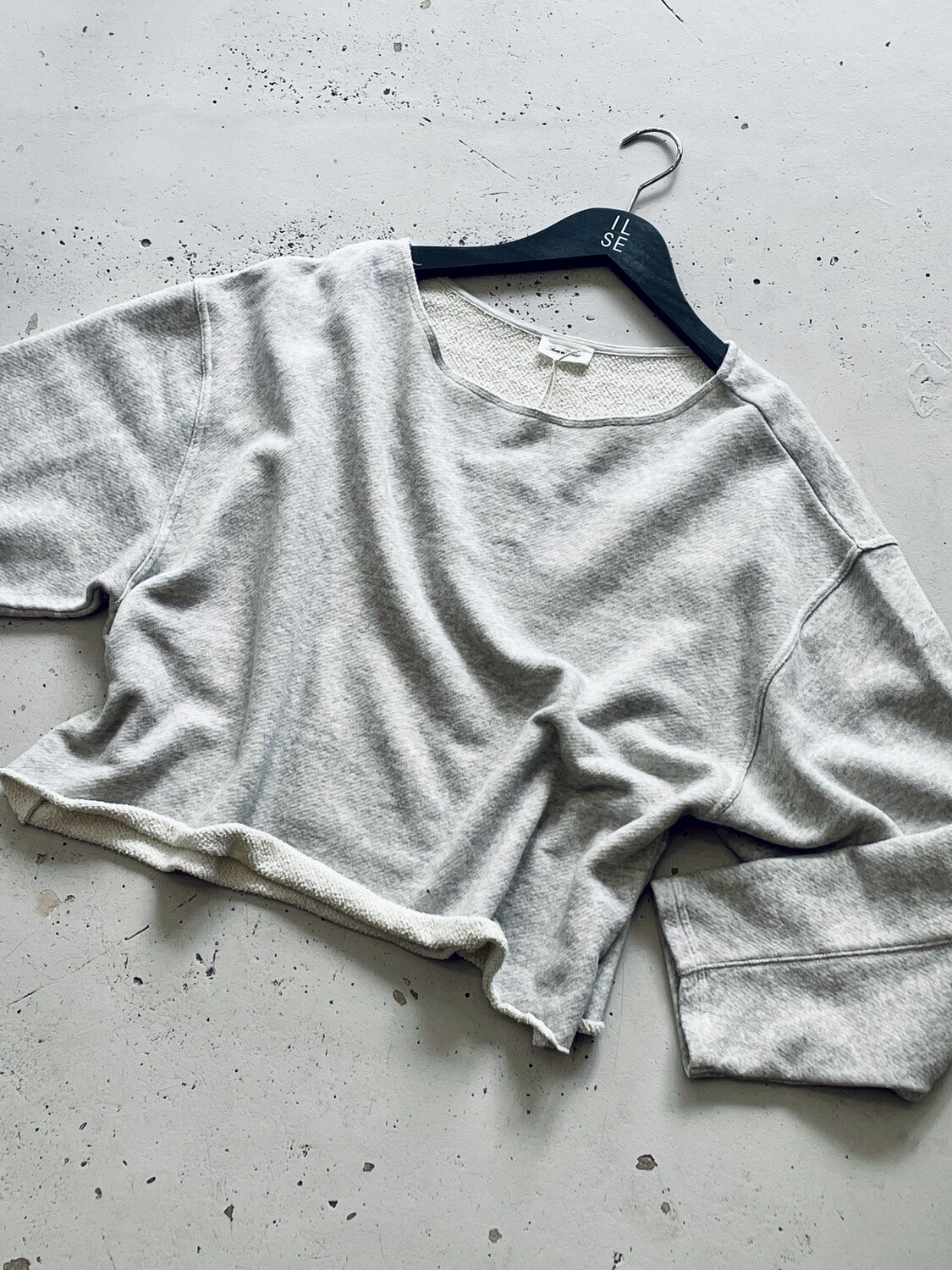 American Vintage KODYTOWN Sweat grijs KOD03AH23