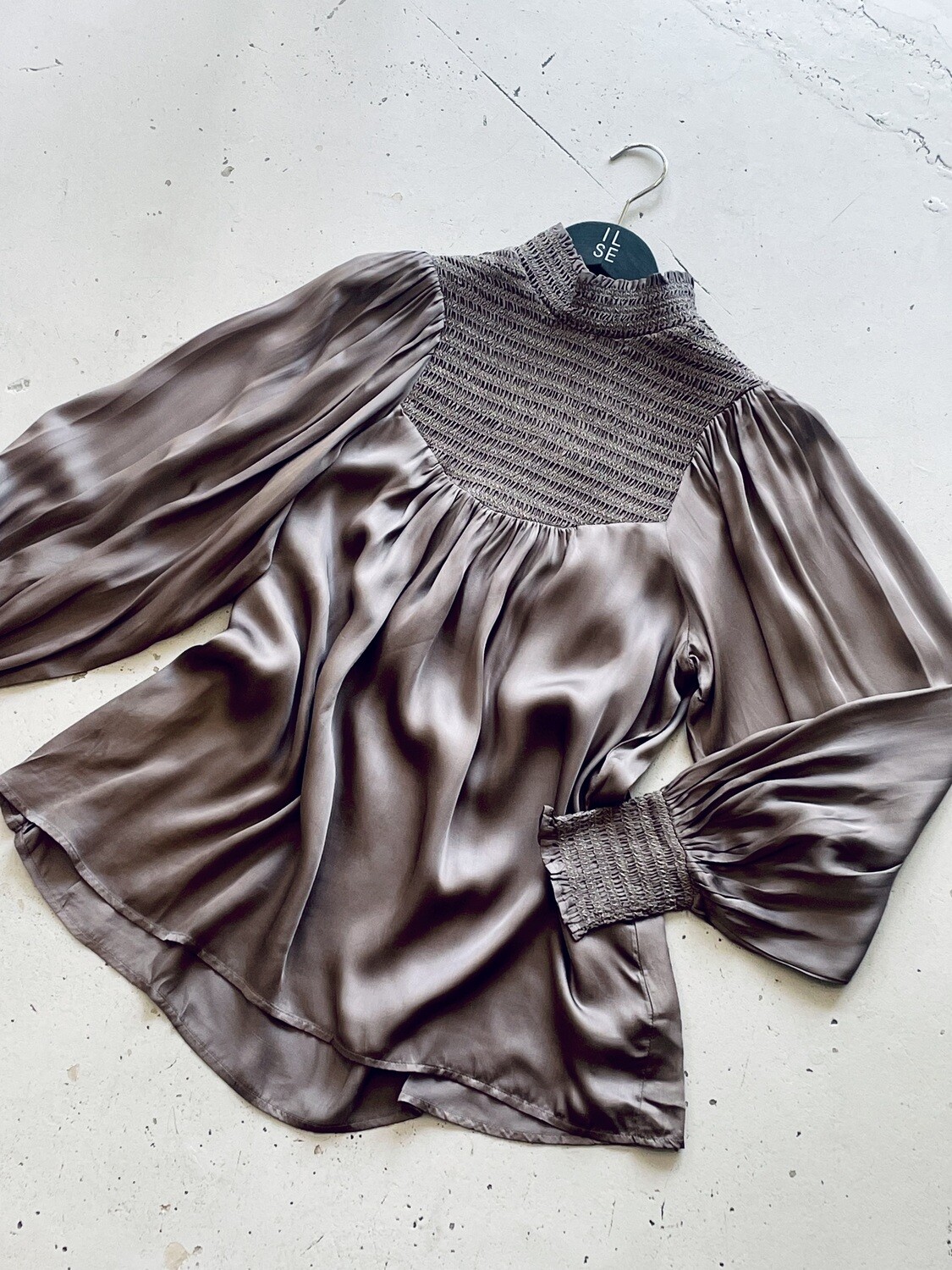 Ibana Tesi Blouse bruin 302340061