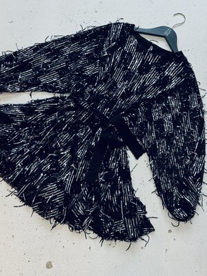 Ibana Frosty jurk zwart 302410081