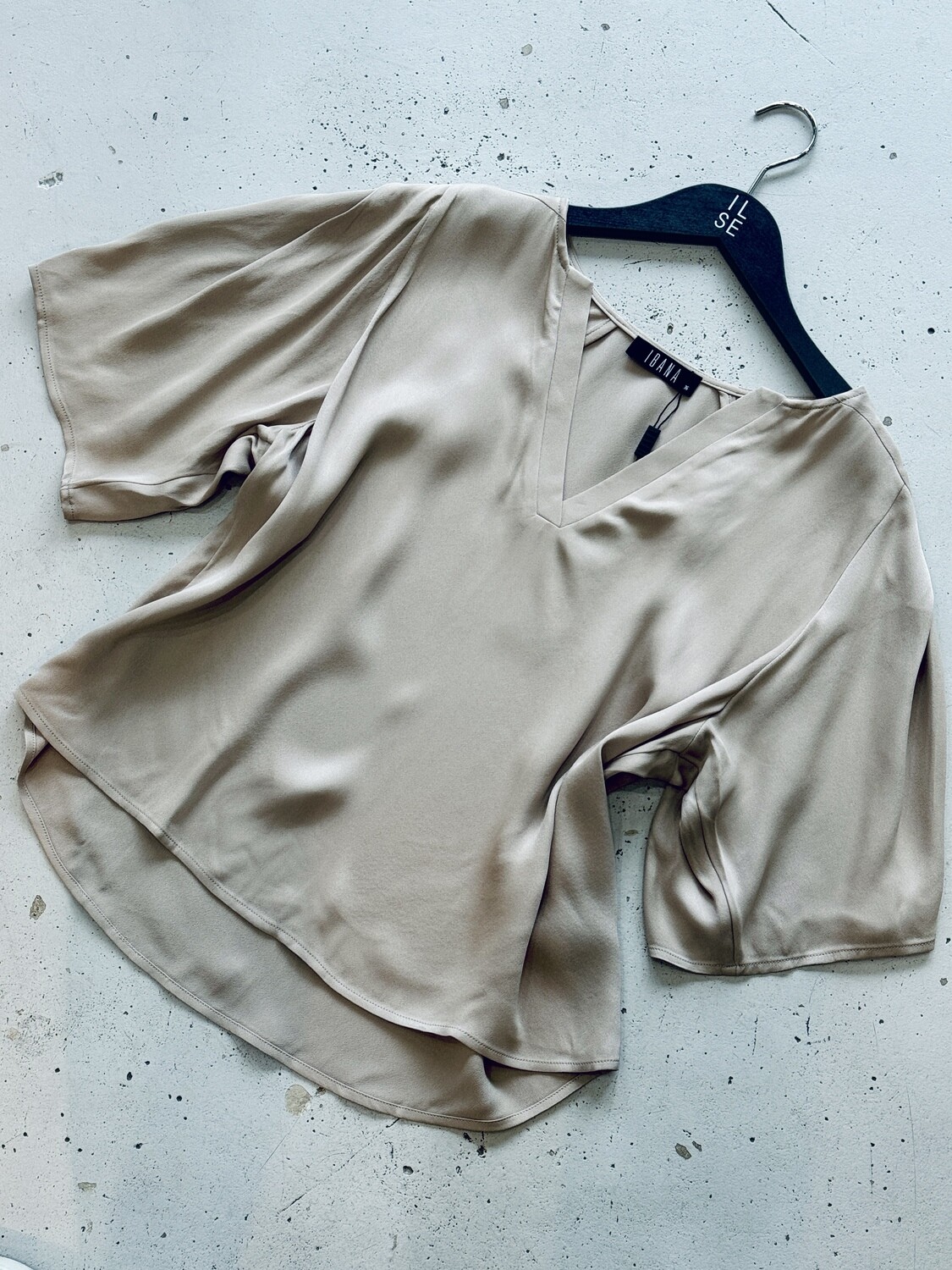 Ibana Tago Blouse taupe 302410068