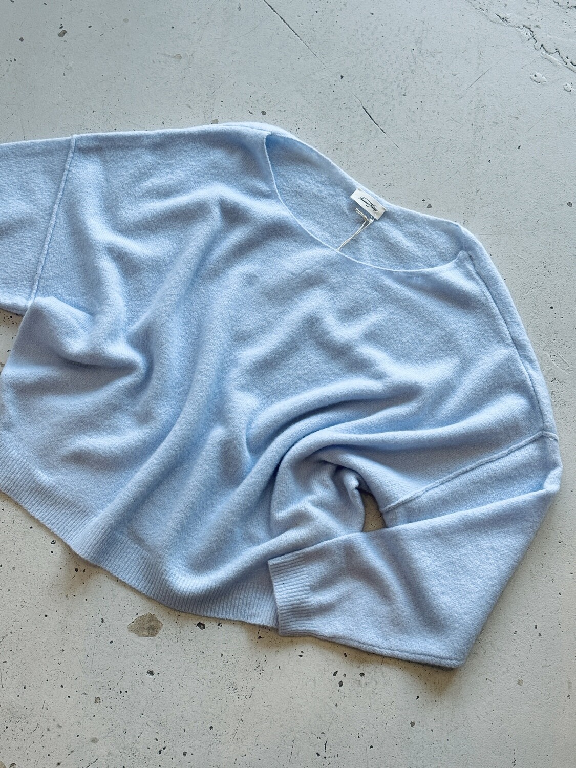 American Vintage DAMSVILLE Knit blauw DAM225H23