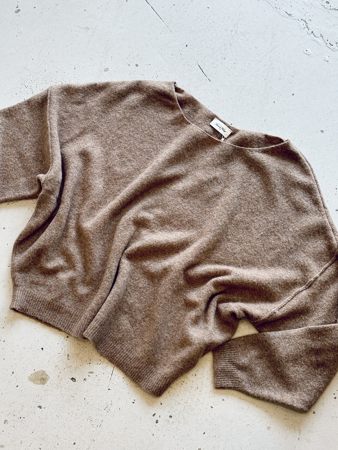 American Vintage DAMSVILLE Knit bruin DAM225H23