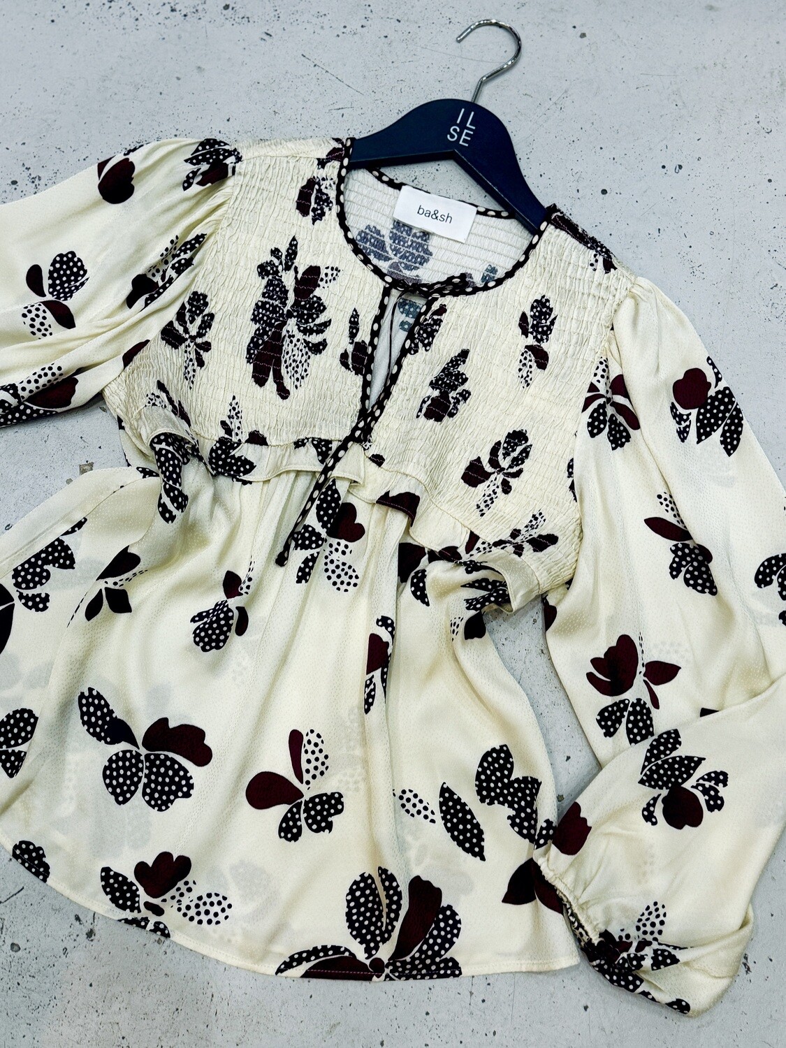 ba&amp;sh blouse Diky offwhite 1E24DIKY