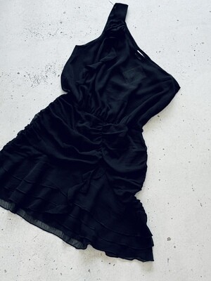 sofieschnoorbutik off shoulder dress zwart S241485