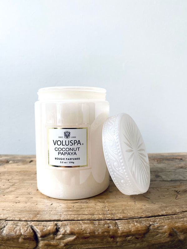 Voluspa Coconut Small Jar Candle 68715