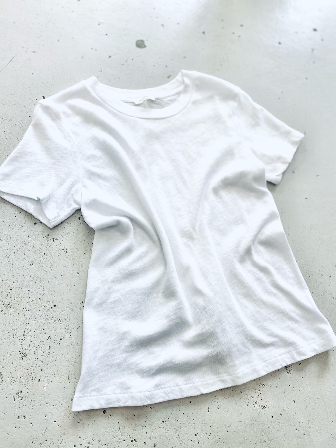 American Vintage T-shirt col rond wit SON28GE24