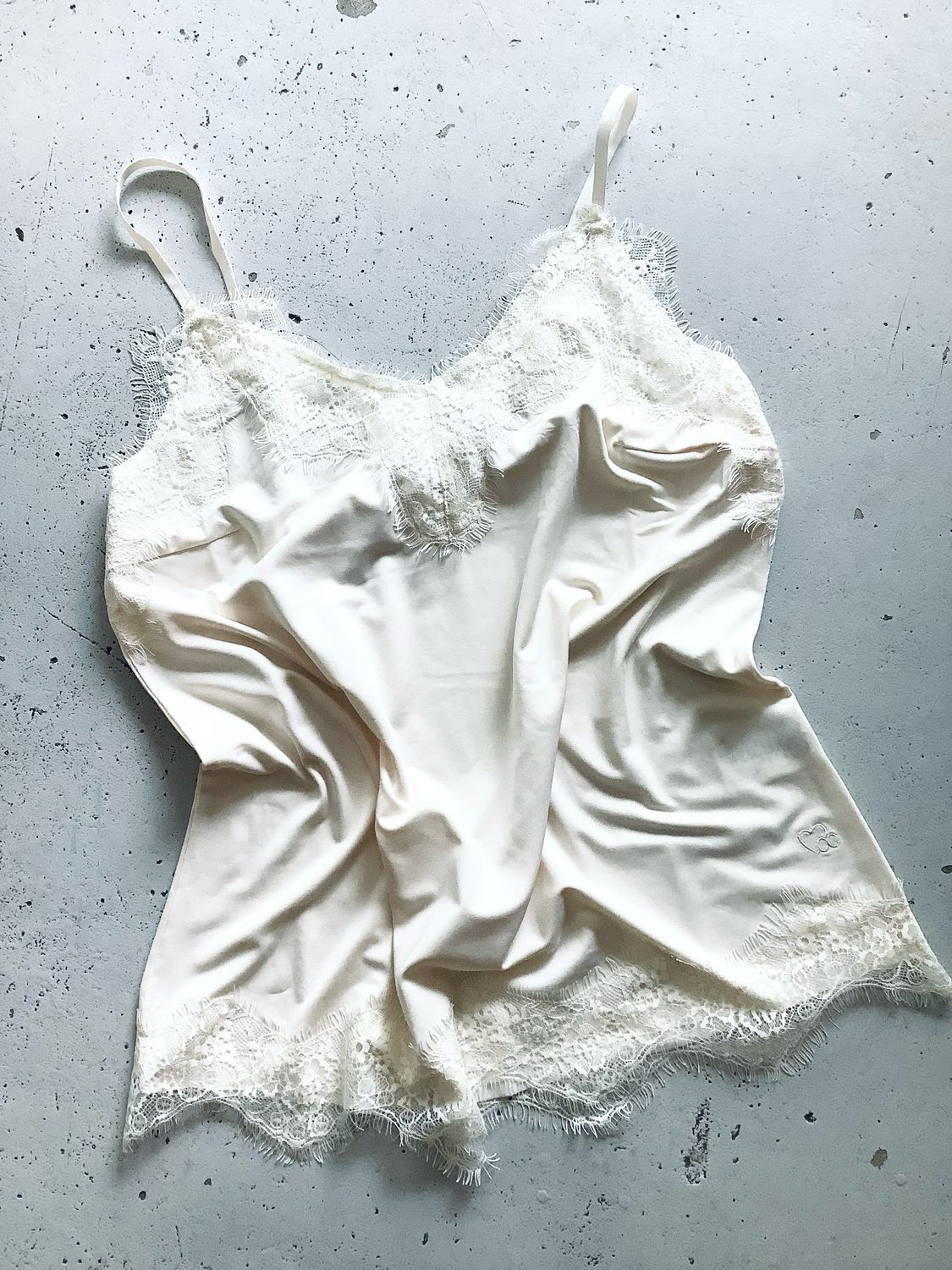 CC Heart Rosie lace top offwhite CCH1004