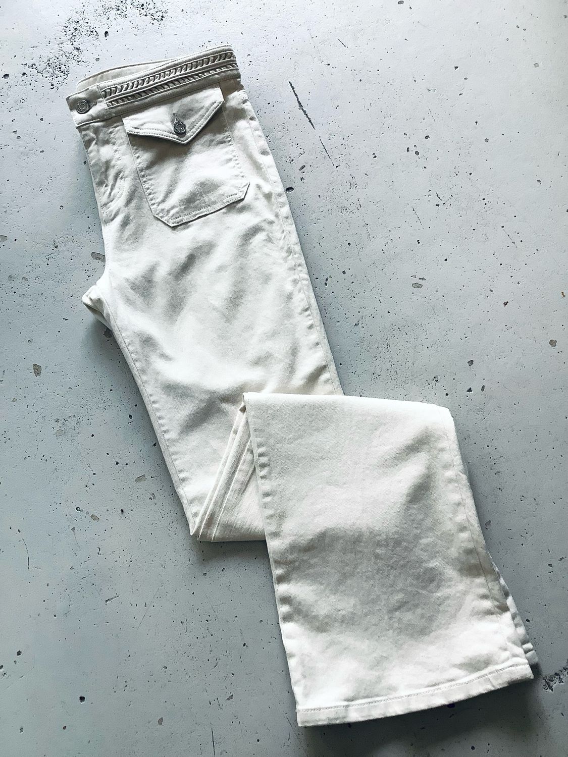 Vanessa Bruno Nano jeans offwhite 1HVA95-V04015