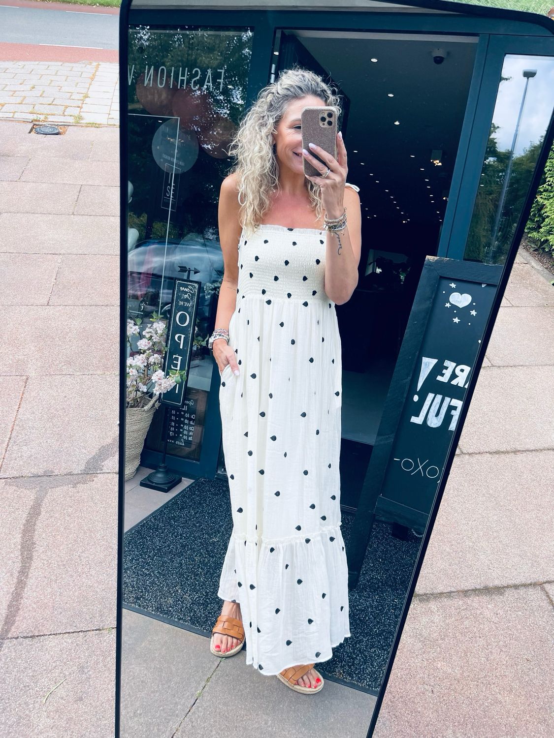 Co&#39;couture Drop cc tube strap dress Off White 36319