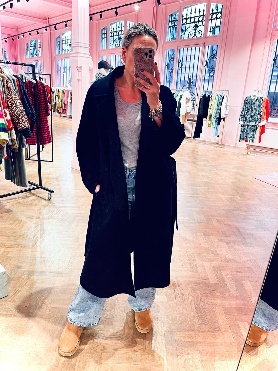 Essentiel Antwerp Gimply Coat Blauw Gimply