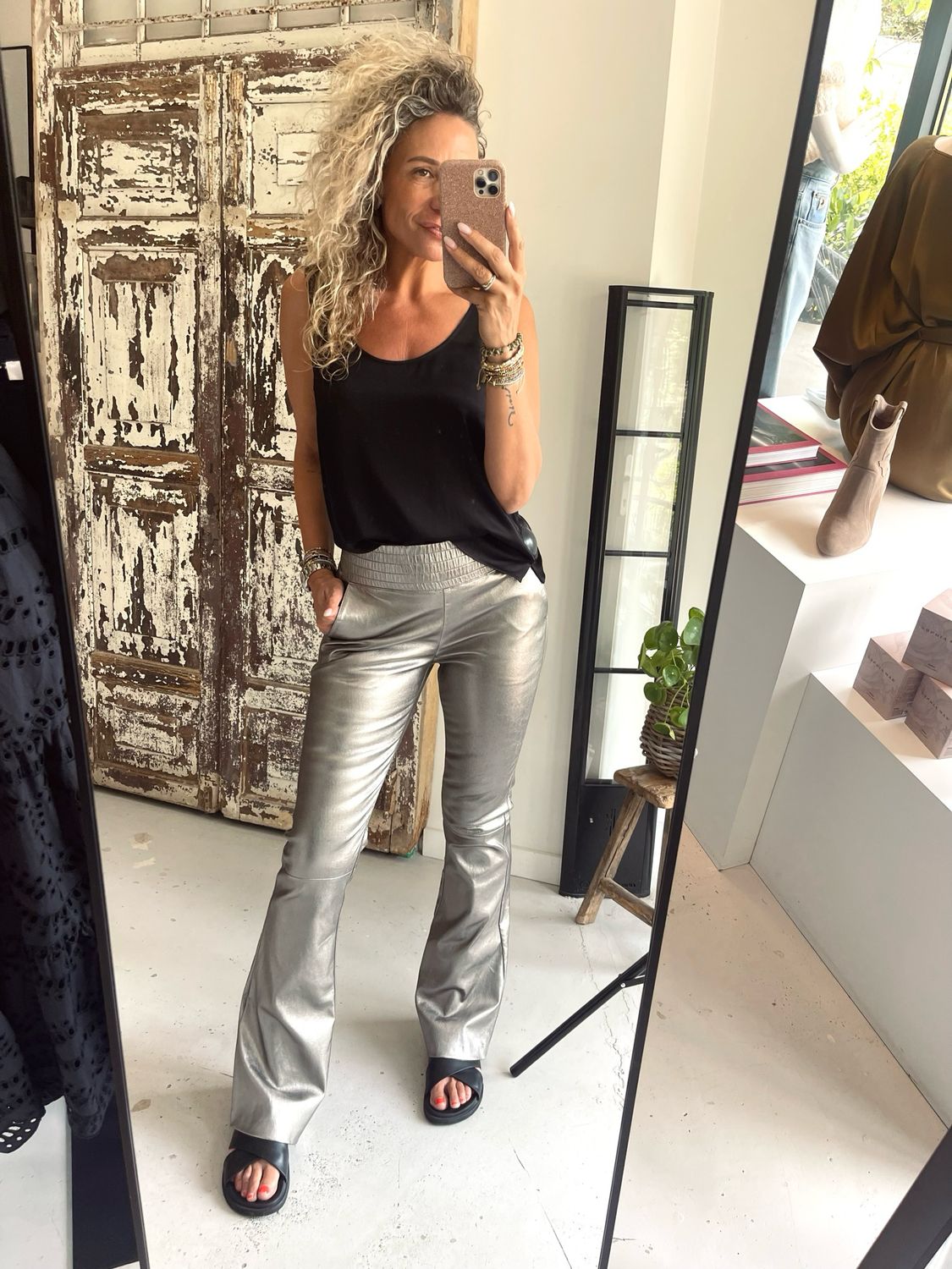 Ibana Pinnie pants Grijs 302440041