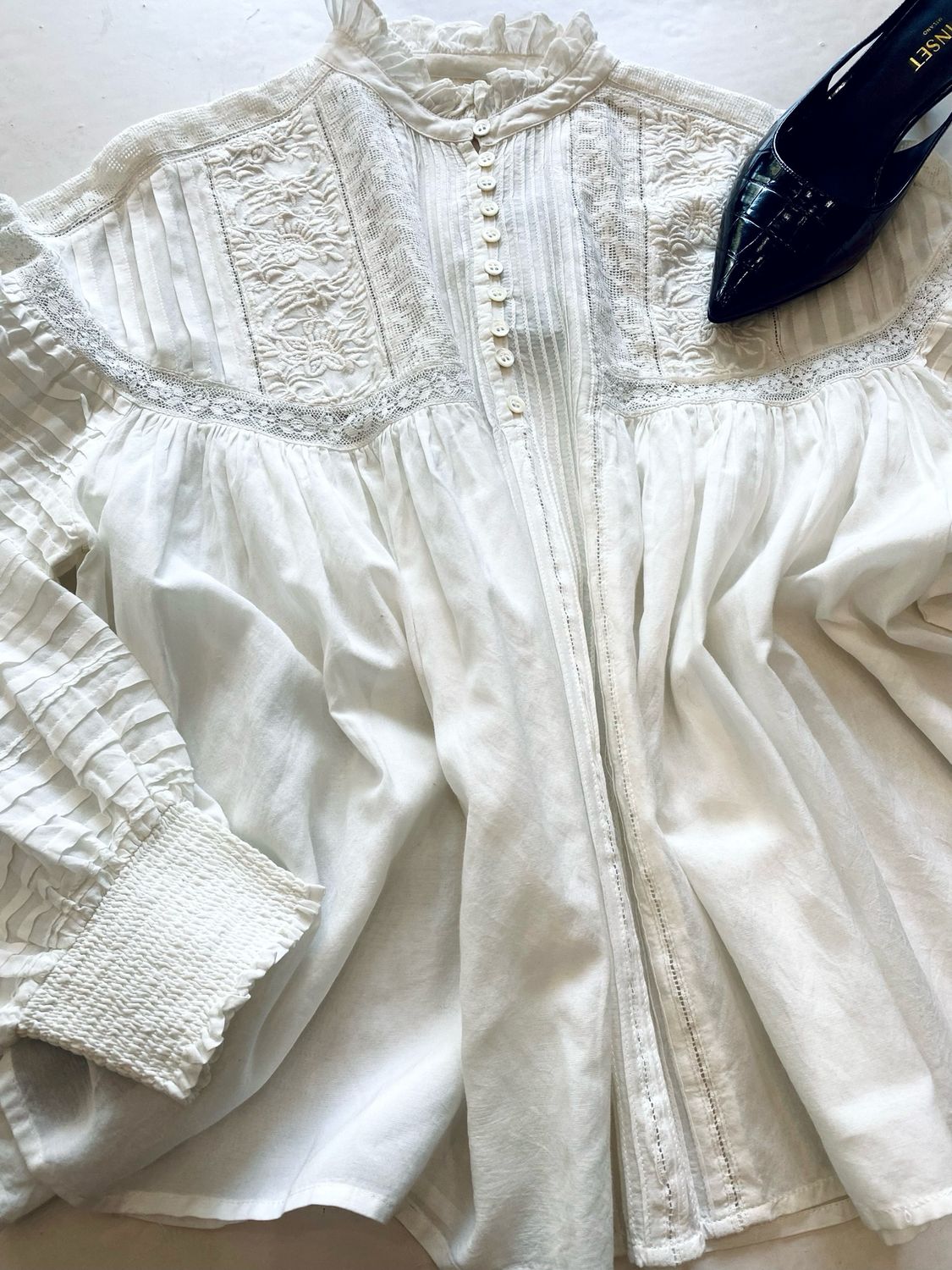 Vanessa Bruno Dahlia Blouse Off white 2HVA27-V09771