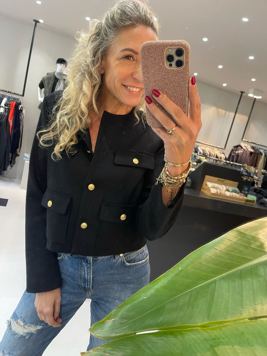 Vanessa Bruno Veste Zwart 4HVA31-V02717